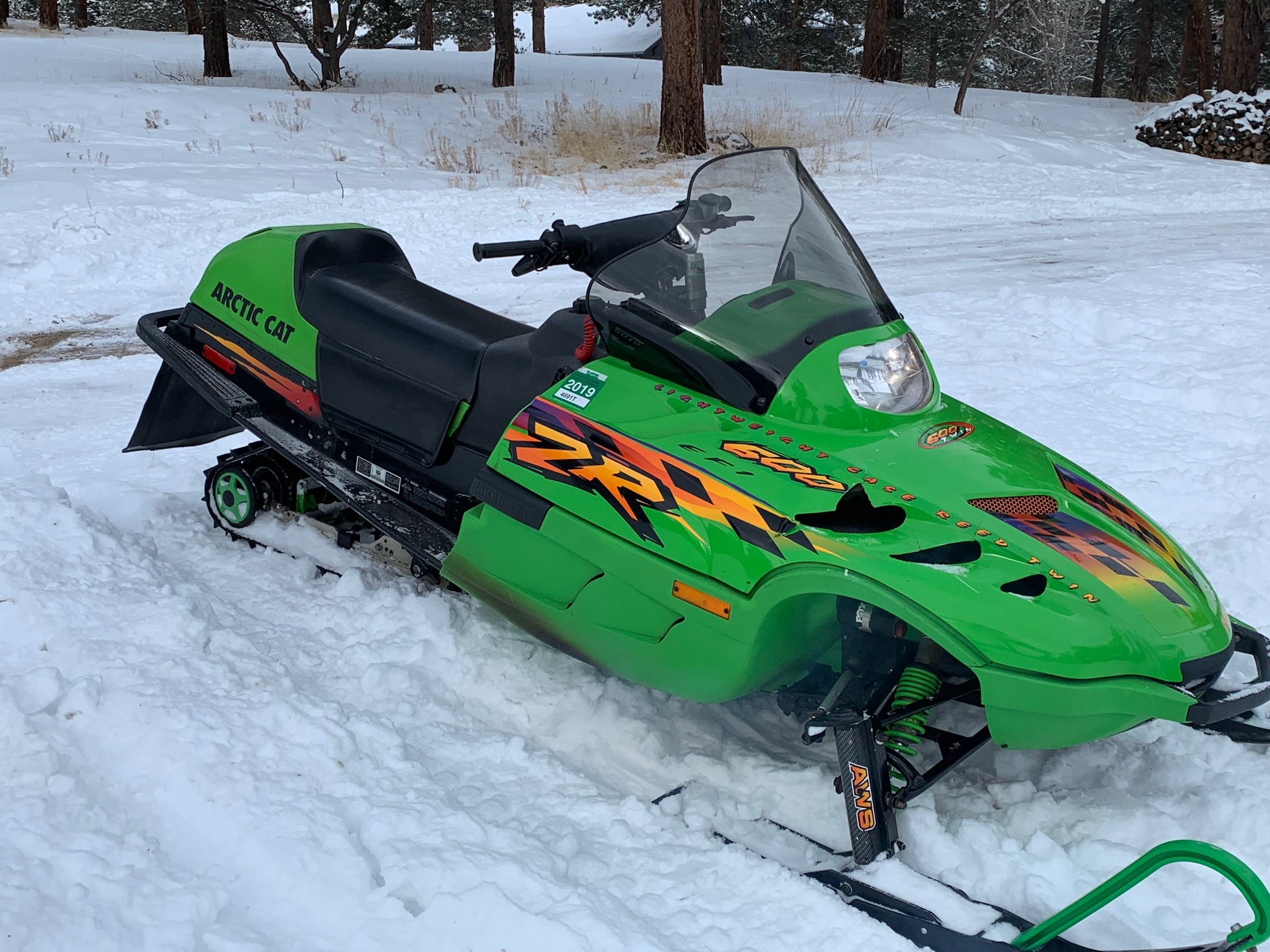 1998 Arctic Cat ZR 600, Buena Vista CO 5015171982